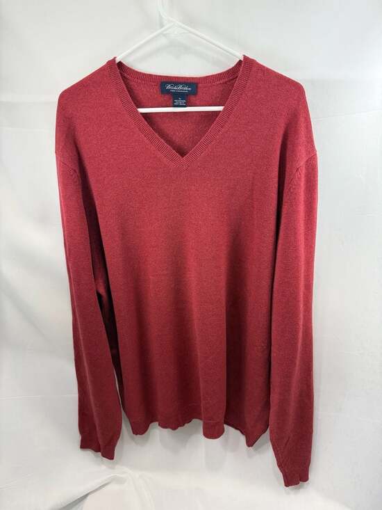 Lot of 4 Brooks Brothers 100% Pure Cashmere Sweaters Mens XL V-Neck & Crewneck - Picture 14 of 16